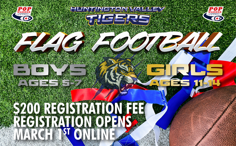 Boys & Girls Flag Football Available This Fall!